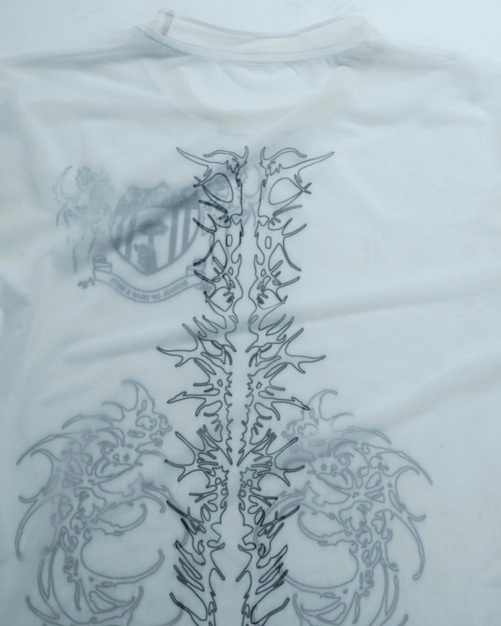 WHITE TATTOO LONGSLEEVE