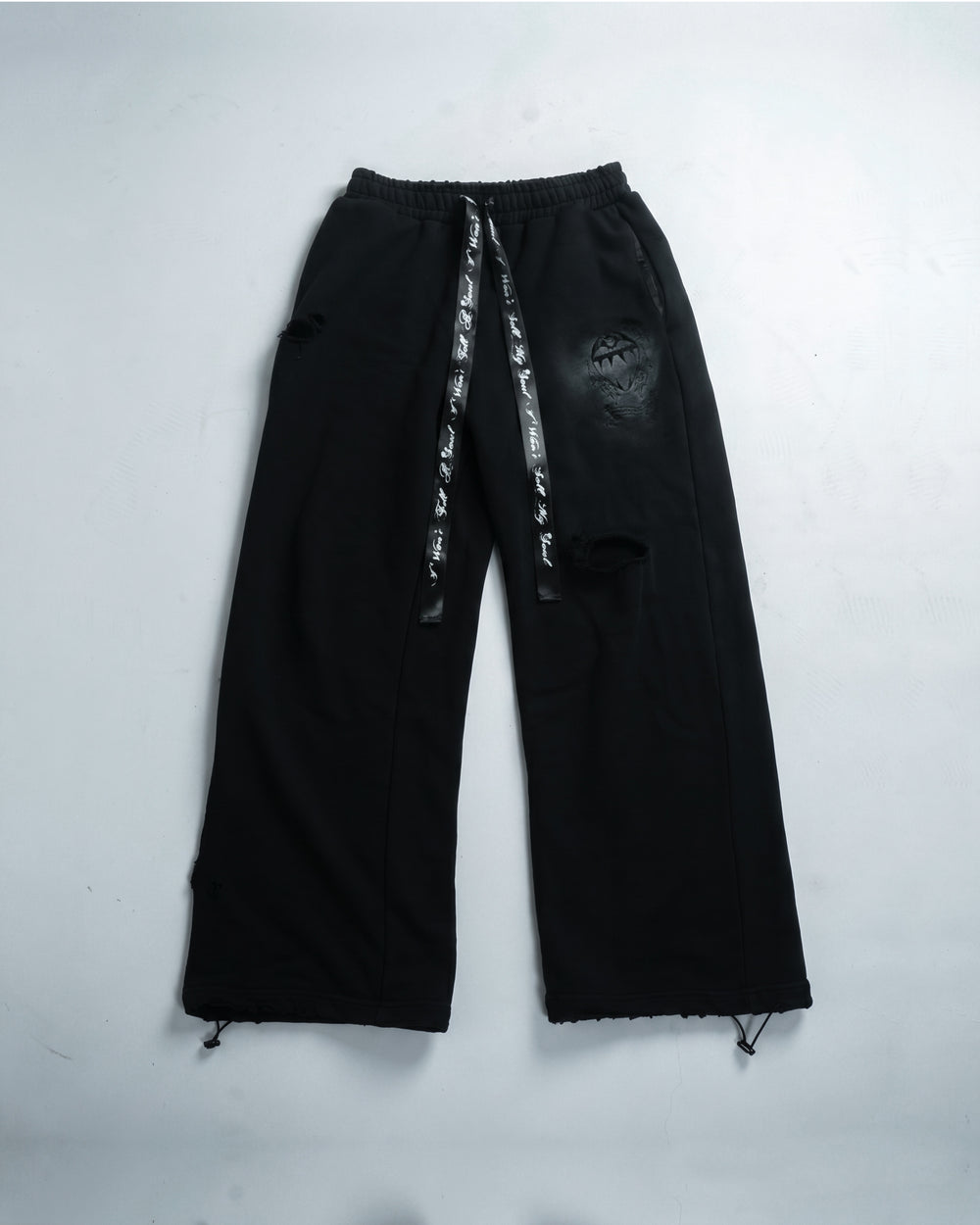 BLACK SOUL SWEATPANTS