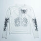 WHITE TATTOO LONGSLEEVE