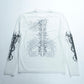 WHITE TATTOO LONGSLEEVE