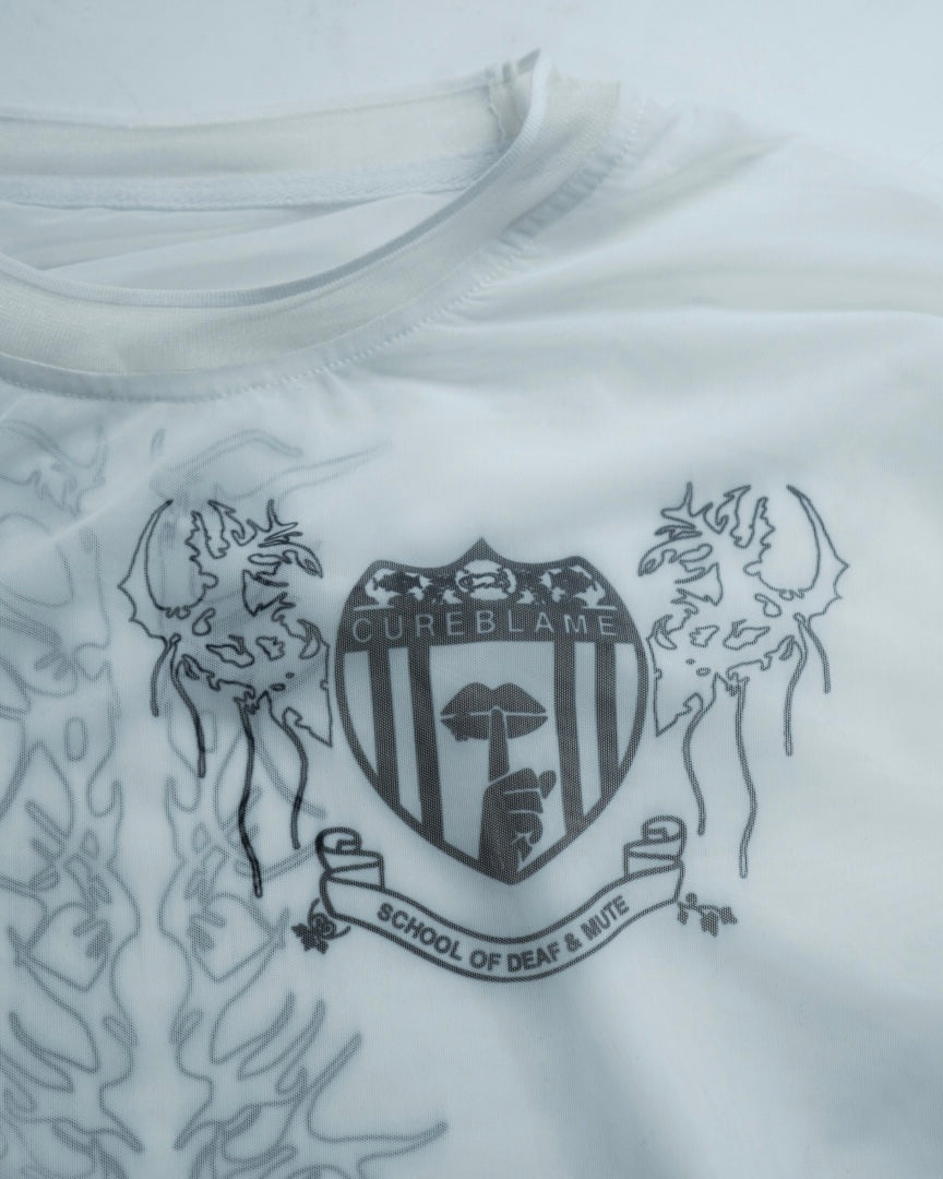 WHITE TATTOO LONGSLEEVE