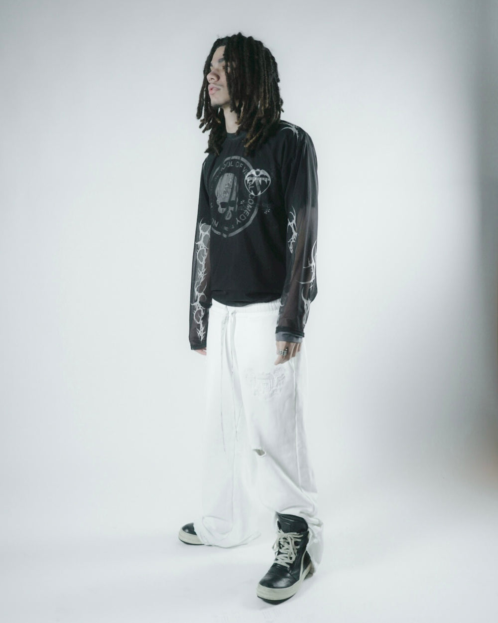 BLACK TATTOO LONGSLEEVE